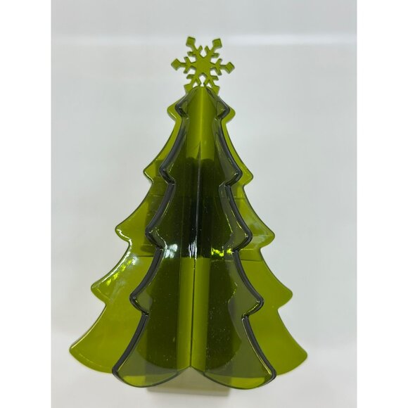 Bath & Body Works Wallflower Diffuser Plug-in Christmas Tree Green 3D Set of 2 - Picture 5 of 6